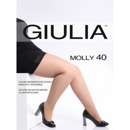 GIULIA Fine tights for shortened leg length with Elastane MOLLY 40 DEN
