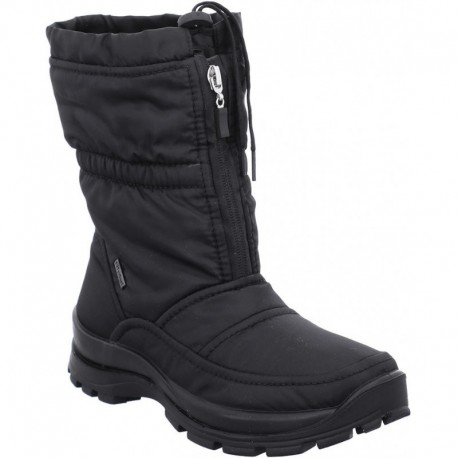 Zip Front Waterproof Black Winter Mid Boot Romika 87018 Alaska TopDryTex