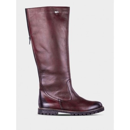 Winter wide calf boots with natutal 