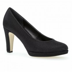 High-heel black shoes Gabor 51.270.67