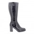 Women's autumn big size wide calf boots (L) PieSanto 205437 negro