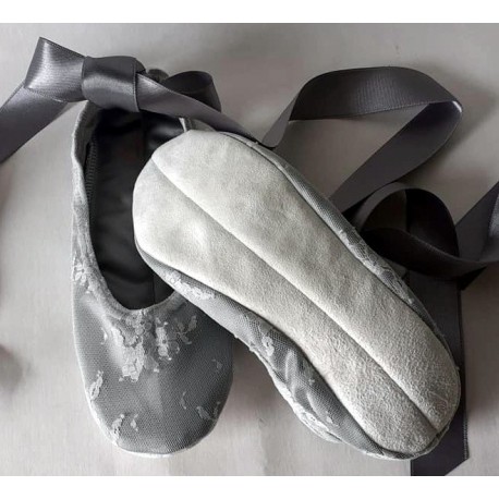Made to order - handmade slippers Silver