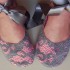 Made to order - handmade slippers Pink