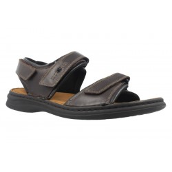 Men's big size sandals Josef Seibel 10104-brown
