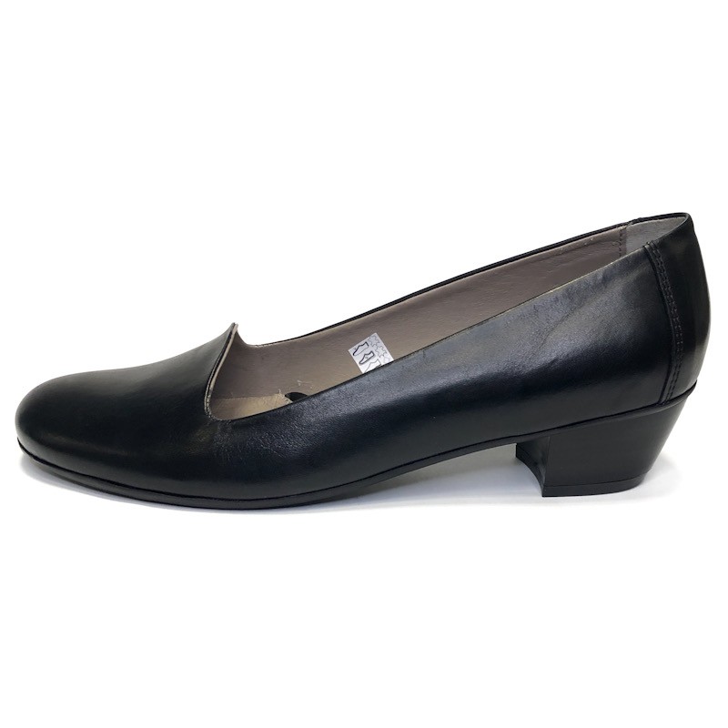 Kvinners sko, medium hæl PS-471/D-MIKRO - Apavi40plus