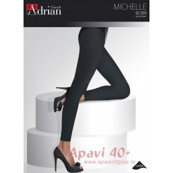 Michelle 60 DEN mustat plus-kokoiset leggingsit
