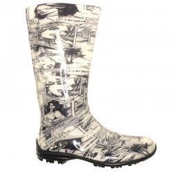 Women’s rain boots 100P comics