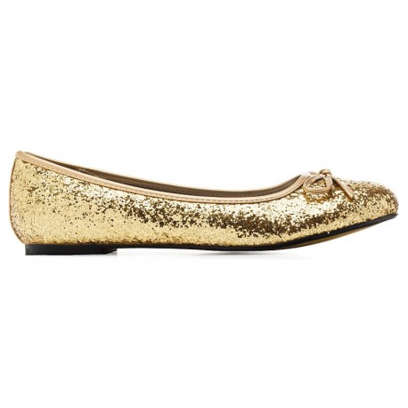 Baletkurpes/Balerīntipa kurpes Andres Machado TG104 glitter oro