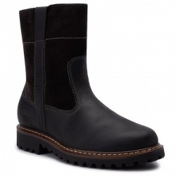 Josef Seibel Men's big size winter boots with genuine sheepskin 21927
