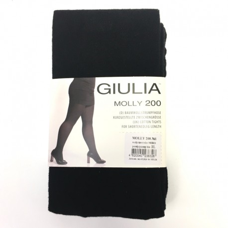 Giulia cotton tights for shortened leg length for women Molly 200 den