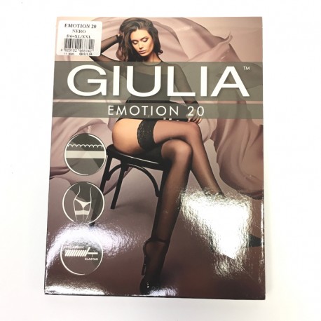Giulia big size stockings size Emotion 20 den