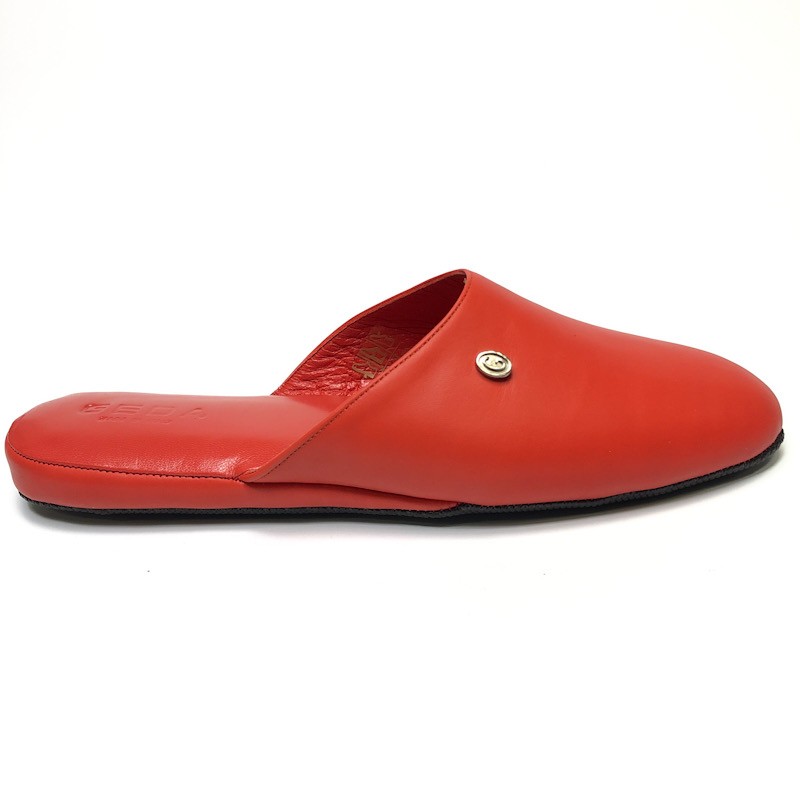 Supreme X Louis Vuitton Red Hugh Slippers Slip On Shoes Size 8