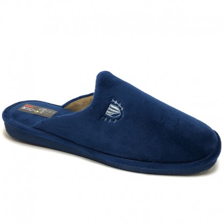 Men's large size slippers Berevere IN502 blue Men's large size slippers Berevere IN502 blue