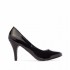 High-heel black shoes Andres Machado AM422 CHAROL NEGRO