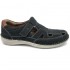Men's wide fit summer casual shoes Josef Seibel 43635 ocean