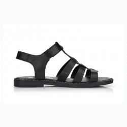 Black sandals for women Remonte D3668-00