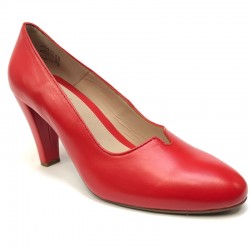 Røde høyhælte sko for kvinner Bella b. 8023.002
