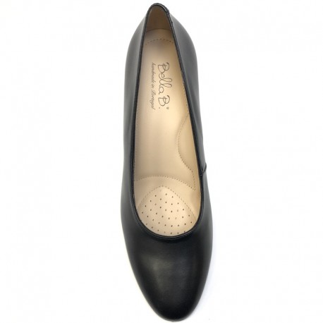Women's big size court black shoes Bella b. 8138.001