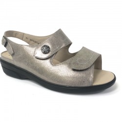 Very wide sandals for women Solidus 47015-30225