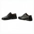 Классические широкие черные  мужские туфли большого размера Josef Seibe 38200