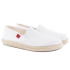 Men's wide fit summer casual shoes AM500 Lona blanco