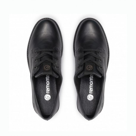 Kvinner sko med lisser- Oxford sko Remonte D8601-01