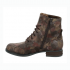 Autumn lace up low boots (with zipper)  Josef Seibel 76501 leaves
