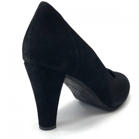 Women's big size court black shoes Bella b. 6569.031