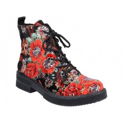 Women's autumn low boots with little warming Rieker 72010-90