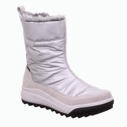 Zip Front Waterproof silver Snow Boot Legero 2-000184-2500 GoreTex