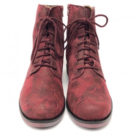 Женские демисезонные ботинки с небольшим утеплением Josef Seibel 76501 carmin