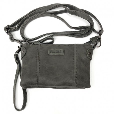 Women's shoulder bag from leatherette 18x2x10 41117908