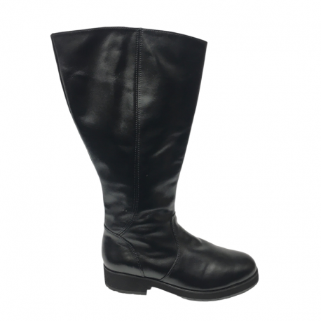 Women's wide calf autumn long boots with fleece lining Vitas Laiks S-144