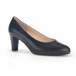 Черный женские туфли на средних каблуках Gabor 21.280.27