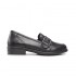 Black women's loafers Remonte D0F00-00