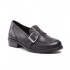 Black women's loafers Remonte D0F00-00