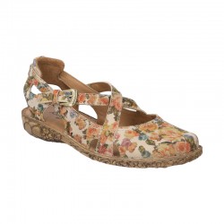 Suletud varba sandaalid Josef Seibel 79513 beige-multi