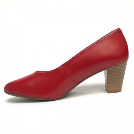 Женские красные туфли на высоком каблуке Bella b. 8138.007