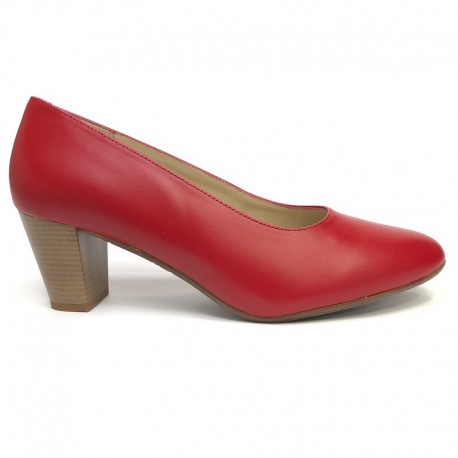 Moteriški raudoni aukštakulniai batai Bella b. 8138.007