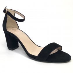 High-heel suede sandals. Big sizes. Bella b. 7006.016