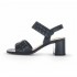 Naiste mustad kõrge kontsaga sandaalid Gabor 21.711.27