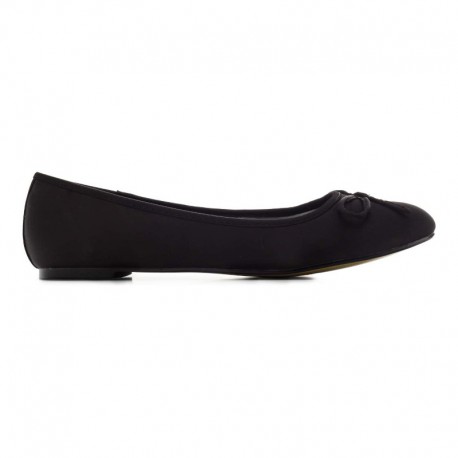Melnas liela izmēra baletkurpes/Balerīntipa kurpes Andres Machado TG104 raso negro