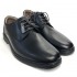 Klasiskas melnas vīriešu liela izmēra kurpes Josef Seibel 42801 ļoti plati (K)