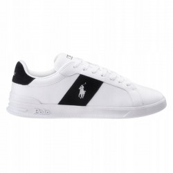 Large size sneakers for men Ralph Lauren Polo HRT CT II-SK-ATH white/black