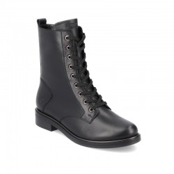Black spring/autumn low boots Remonte D8388-01