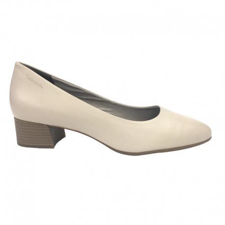 Low-heel beige shoes Tamaris 8-52304-41