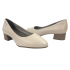 Low-heel beige shoes Tamaris 8-52304-41