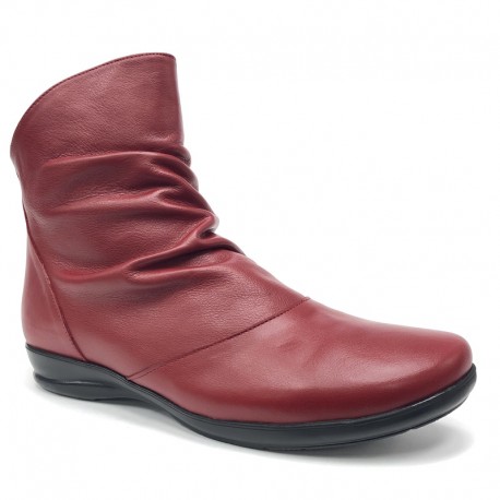 Ladies autumn big size red low boots Bella b 4812.011