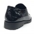 Black women's loafers Bella B. 8700.006