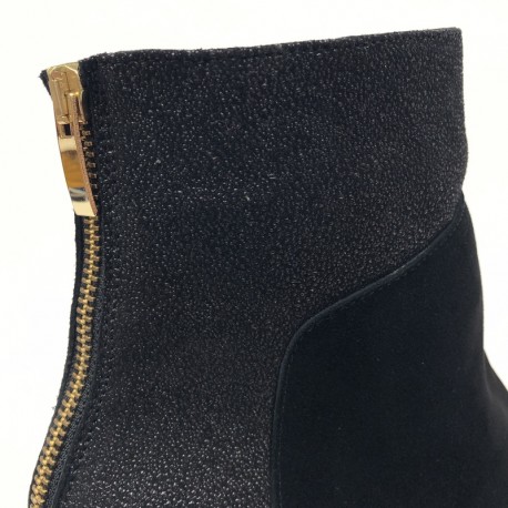Large size suede autumn ankle boots Bella B. 8707.003
